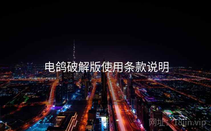 电鸽破解版使用条款说明