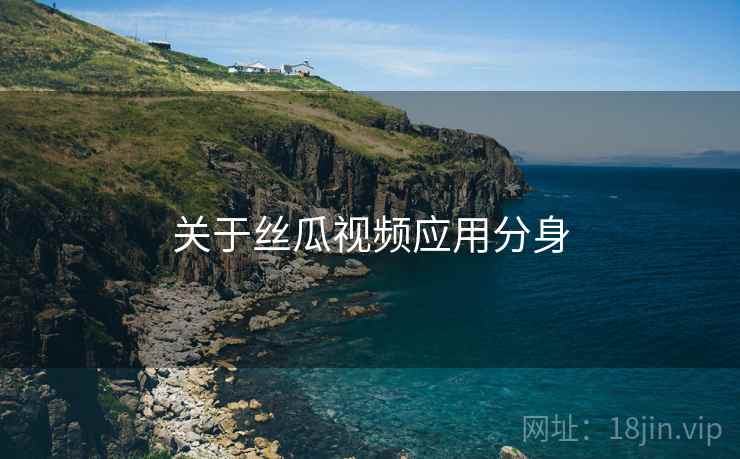 关于丝瓜视频应用分身