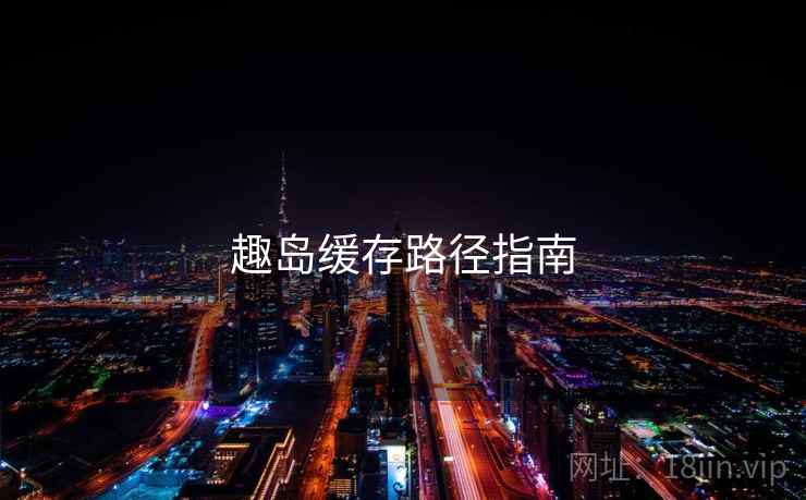 趣岛缓存路径指南