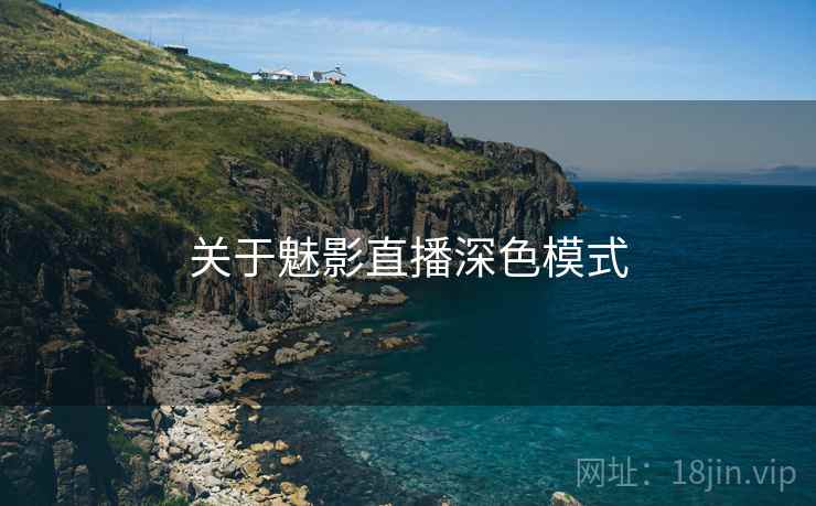 关于魅影直播深色模式