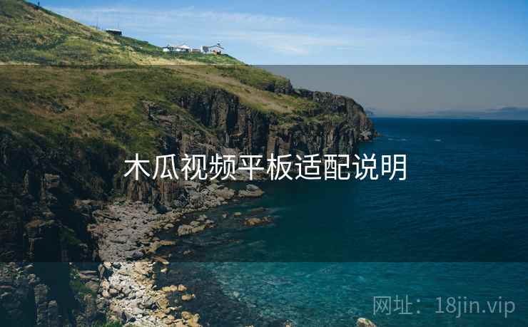 木瓜视频平板适配说明