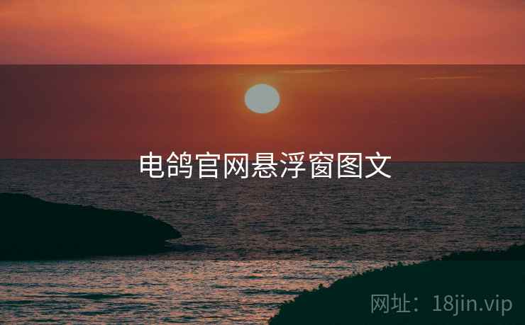 电鸽官网悬浮窗图文